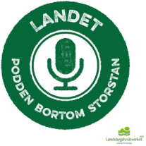 Svenska Landsbygdsnätverket - logo podden Landet (1)
