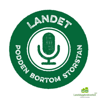 Svenska Landsbygdsnätverket - logo podden Landet
